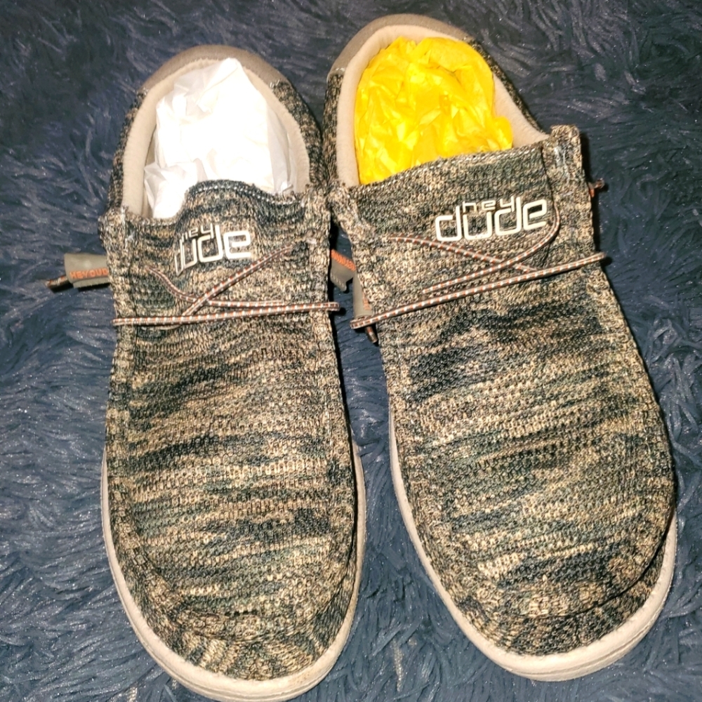 Mens Camo HeyDudes